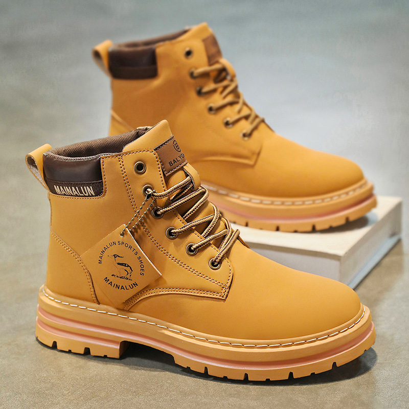 Men Shoes Trends - Classic Men High Top Boots High
