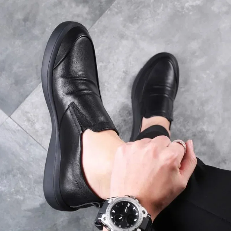 Men'S Shoes Clearance Sale - Dress Shoes Man Cowhide Casual Business
