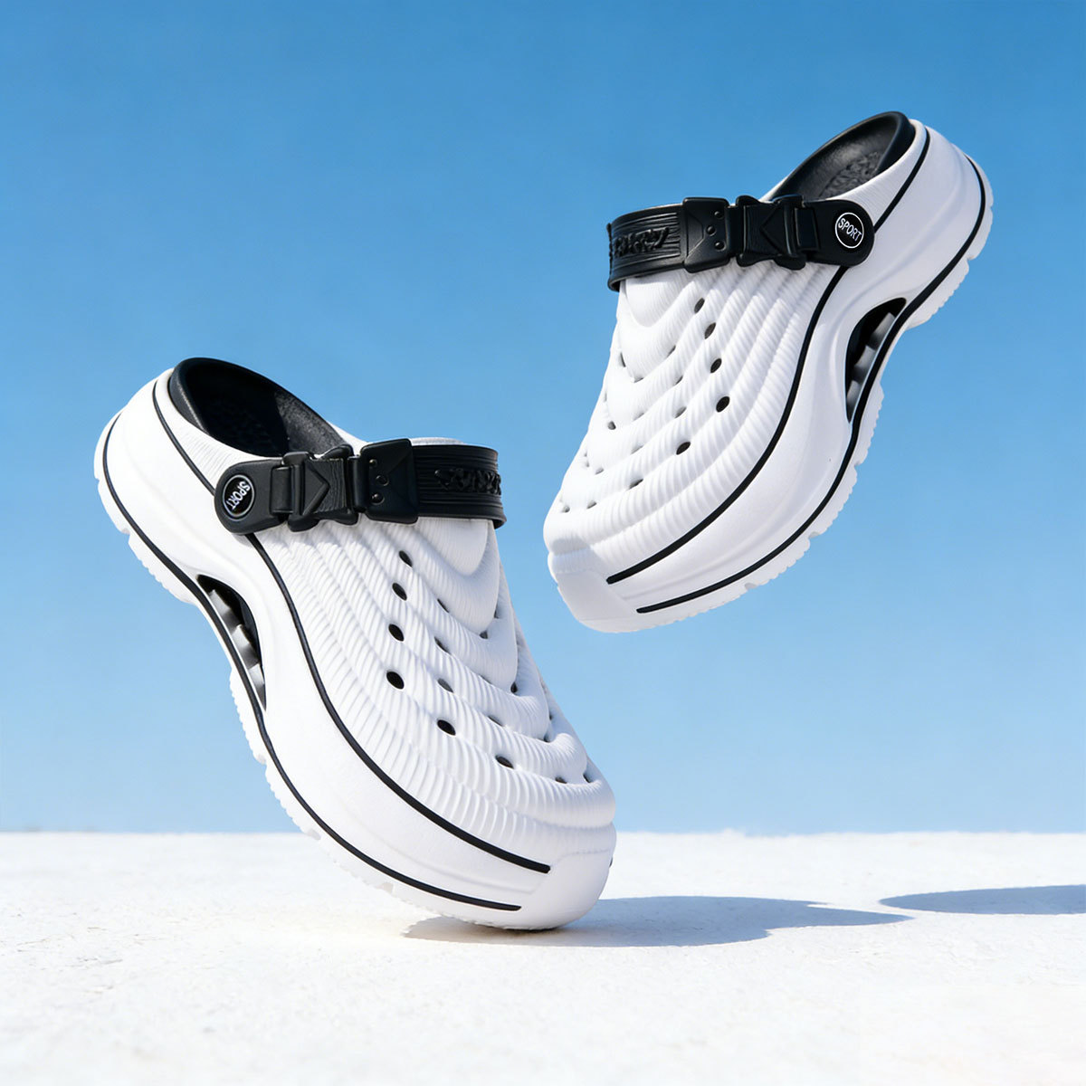 Men Shoes Models - New Couple Models Hole Shoes Summer