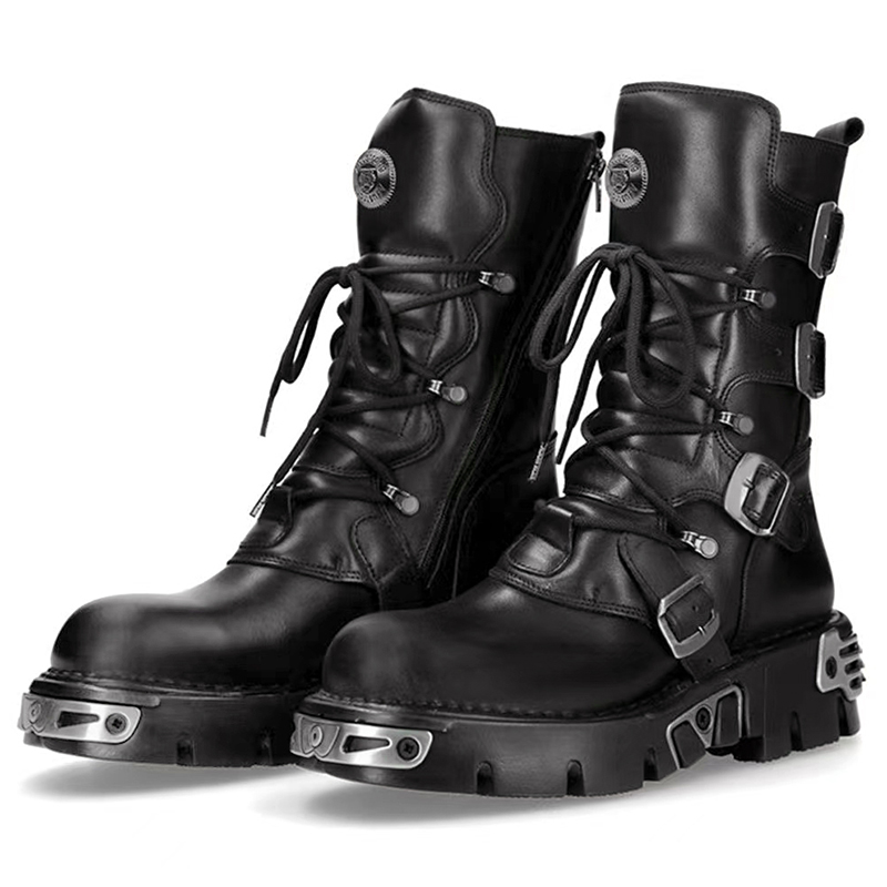 Men Shoes Trends - men luxury fashion punk gothic high