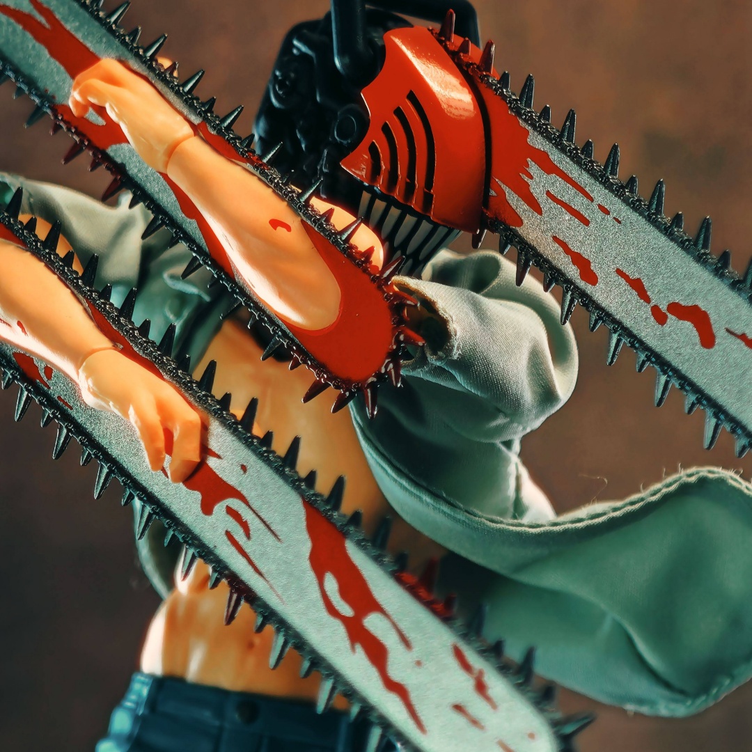 Men Shoes Models - Chainsaw Man Shf Anime Handmade clothes