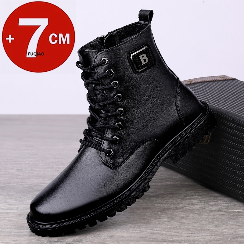Men's Genuine Leather Elevator - Men'S Shoes Hush Puppies recension och pris