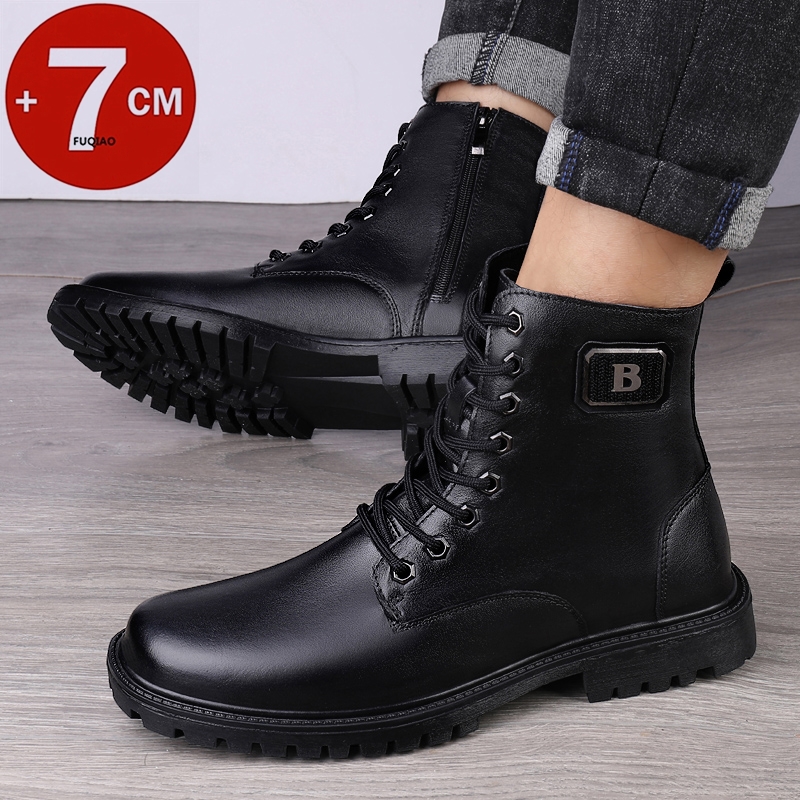 Men's Genuine Leather Elevator - Men'S Shoes Hush Puppies recension och pris