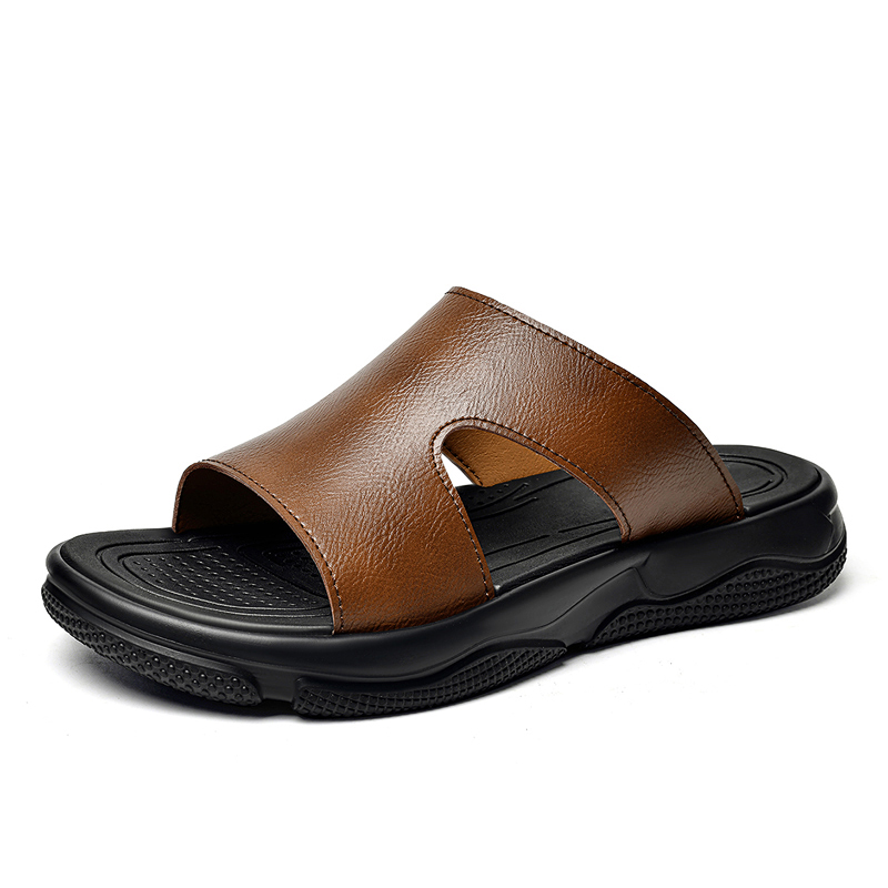 Men's Leather Slide Sandals No - Men'S Shoes Hush Puppies recension och pris