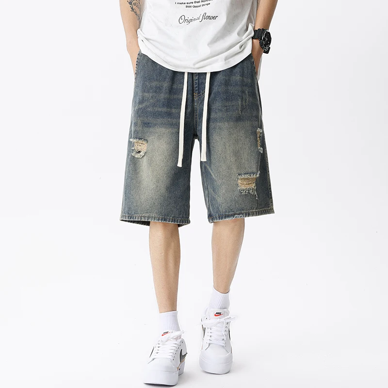 Summer Thin Denim Shorts Men's - Men'S Shoes With Jeans recension och pris