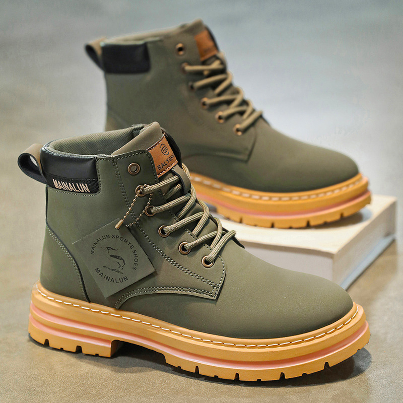 Classic Men High Top Boots Hig - Men Shoes Trends recension och pris