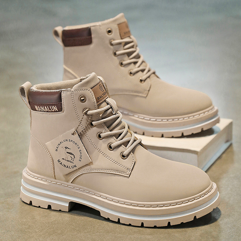 Classic Men High Top Boots Hig - Men Shoes Trends recension och pris