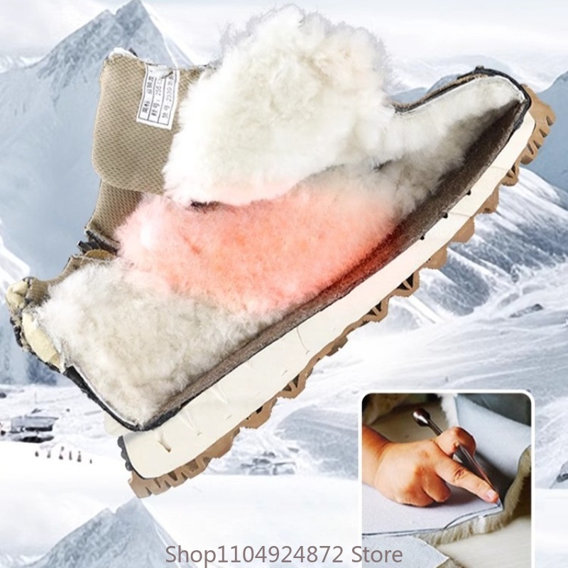 Winter Warm Wool Cotton Shoes  - Men'S Shoes Cole Haan recension och pris
