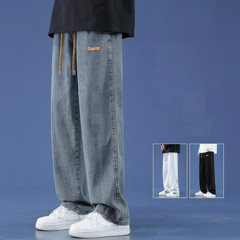 Summer Thin Men's Baggy Jeans  - Men'S Shoes With Jeans recension och pris