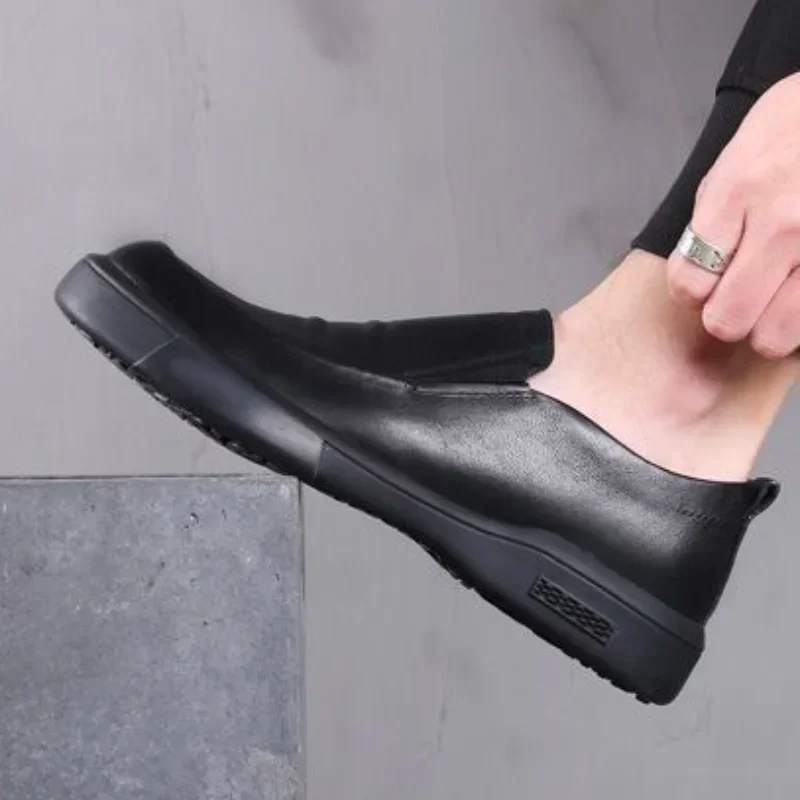 Dress Shoes Man Cowhide Casual - Men'S Shoes Clearance Sale recension och pris