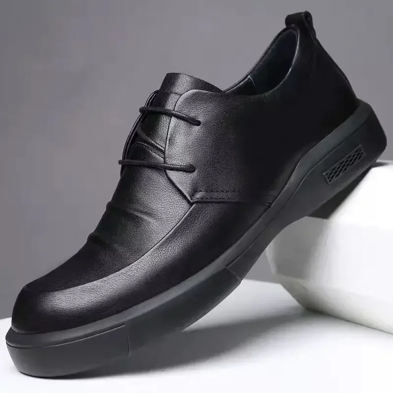 Dress Shoes Man Cowhide Casual - Men'S Shoes Clearance Sale recension och pris