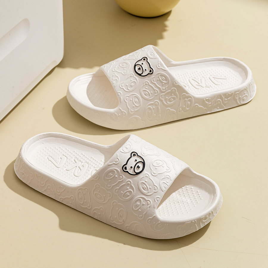 Printting Cute Bear Women Slip - Men'S Shoes Non Slip recension och pris