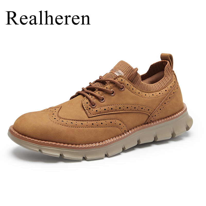 Spring Autumn Mens Brogues Lea - Men'S Shoes Hush Puppies recension och pris