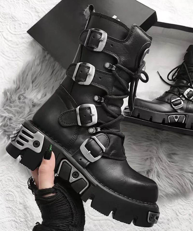 men luxury fashion punk gothic - Men Shoes Trends recension och pris