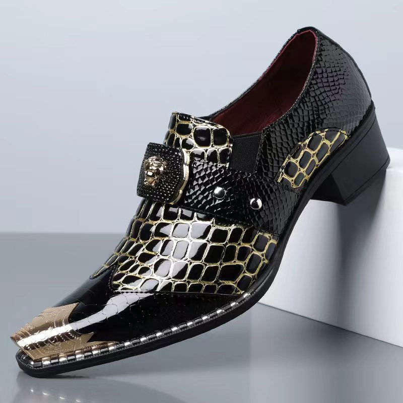 Men's Snake Print Brogue Oxfor - Men'S Shoes Hush Puppies recension och pris