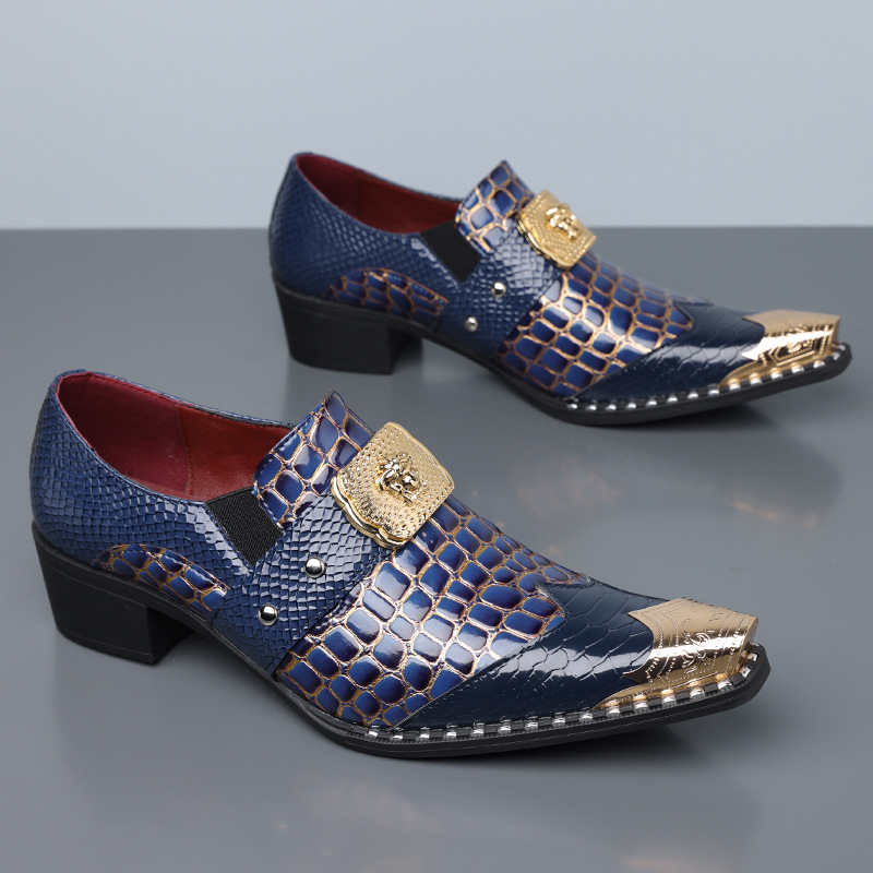 Men's Snake Print Brogue Oxfor - Men'S Shoes Hush Puppies recension och pris