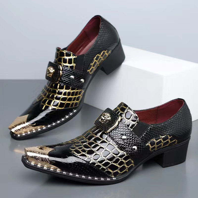 Men's Snake Print Brogue Oxfor - Men'S Shoes Hush Puppies recension och pris
