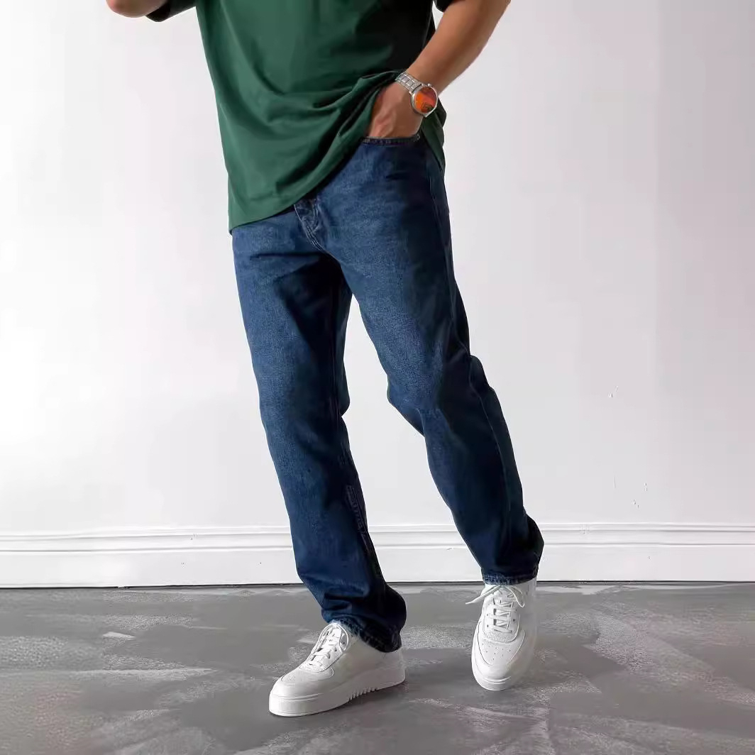 High-end Men's Slim Straight-l - Men'S Shoes With Jeans recension och pris