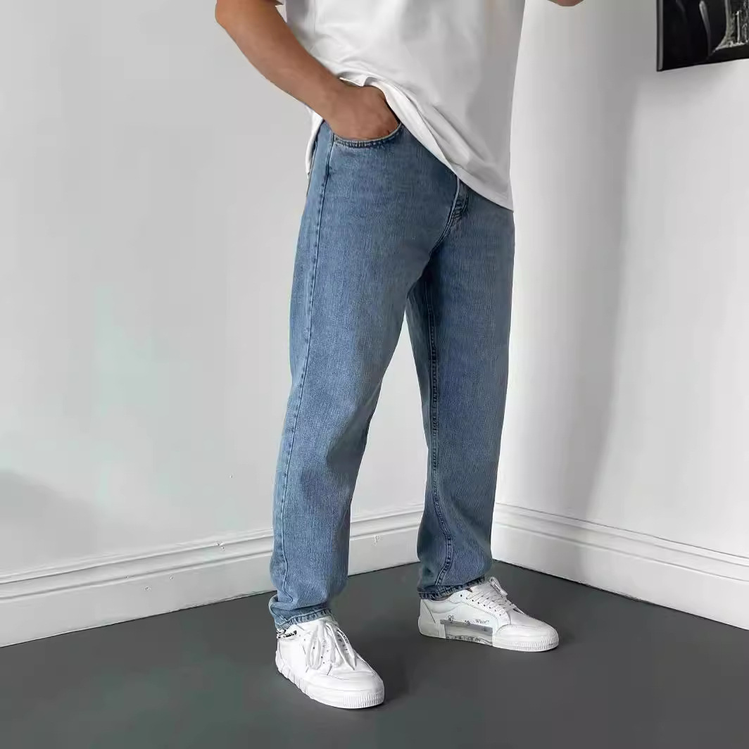 High-end Men's Slim Straight-l - Men'S Shoes With Jeans recension och pris