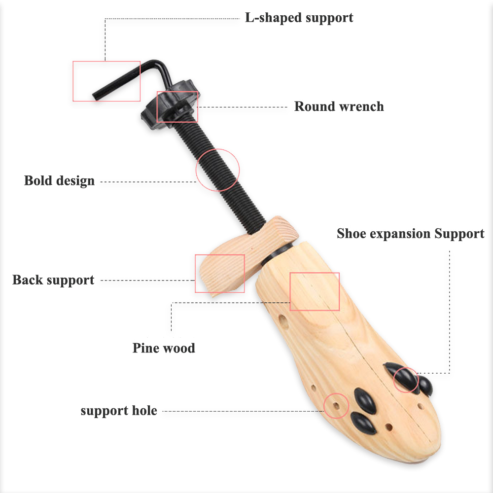 Fits Fixed Shoe Stretcher Wood - Men Shoes Rack recension och pris