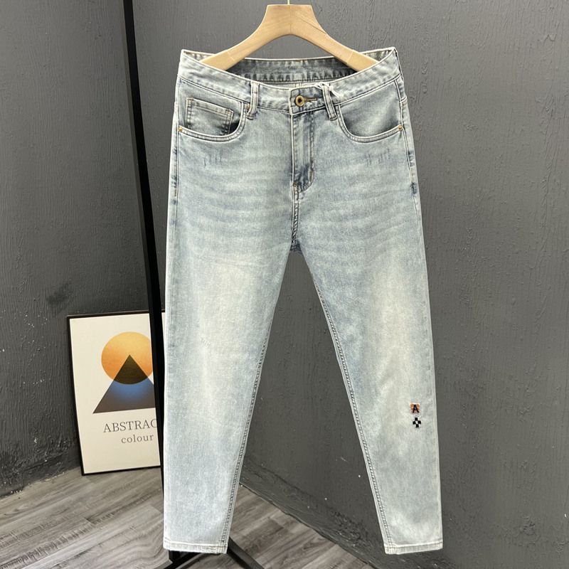 New Stylish Men's Denim Jeans  - Men'S Shoes With Jeans recension och pris