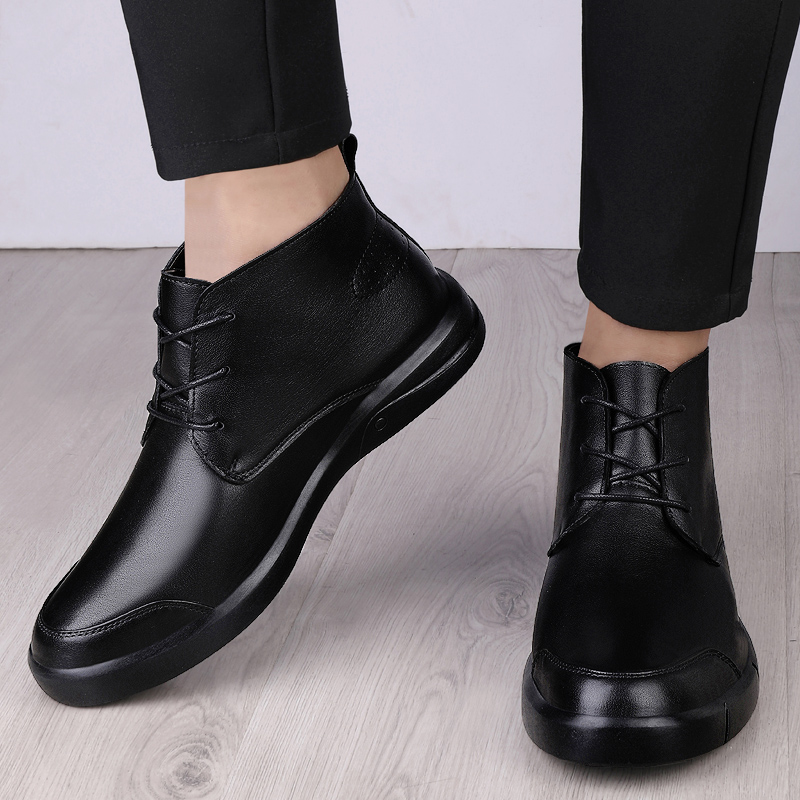 Famous Luxury Ankle Boots High - Men'S Shoes Hush Puppies recension och pris