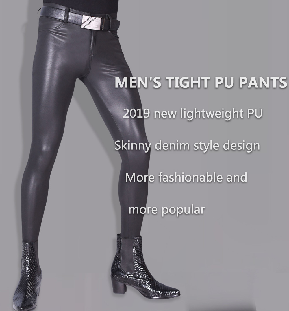 Fashion Skinny Jeans Sexy Casu - Men'S Shoes With Jeans recension och pris