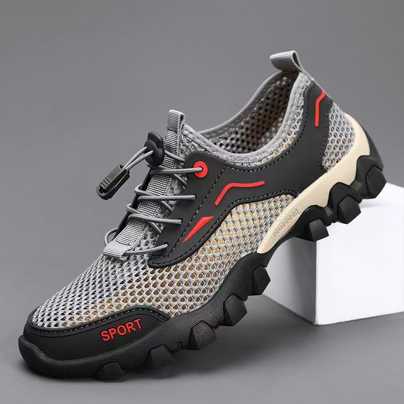 Men Summer New Big Mesh Big Si - Men'S Shoes Non Slip recension och pris