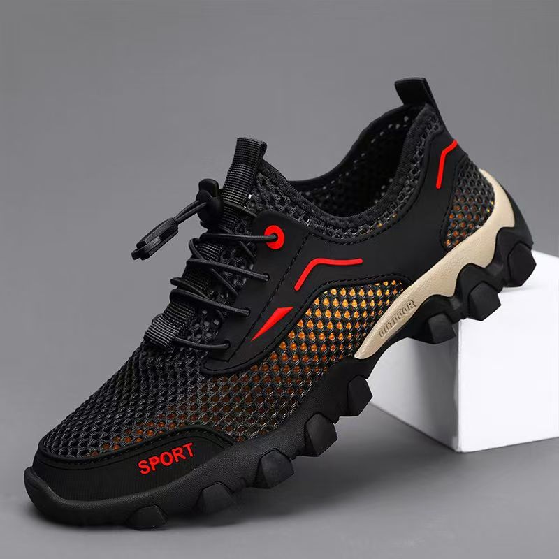 Men Summer New Big Mesh Big Si - Men'S Shoes Non Slip recension och pris