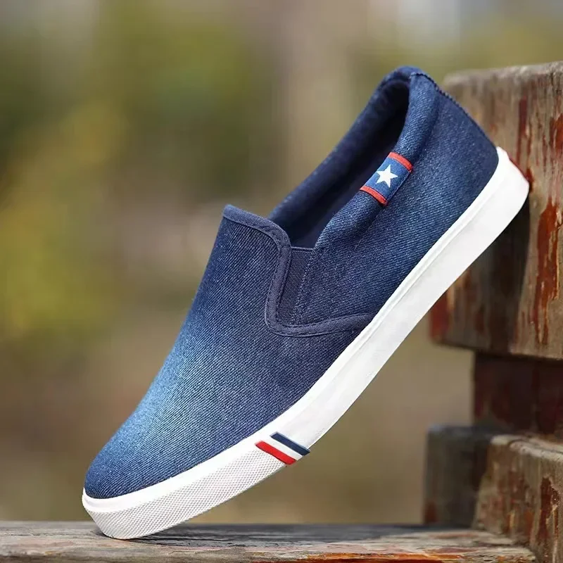 Denim Men's Canvas Shoes Slip- - Men Shoes Vans recension och pris