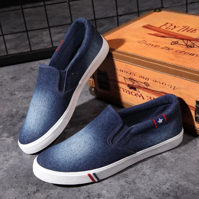 Denim Men's Canvas Shoes Slip- - Men Shoes Vans recension och pris