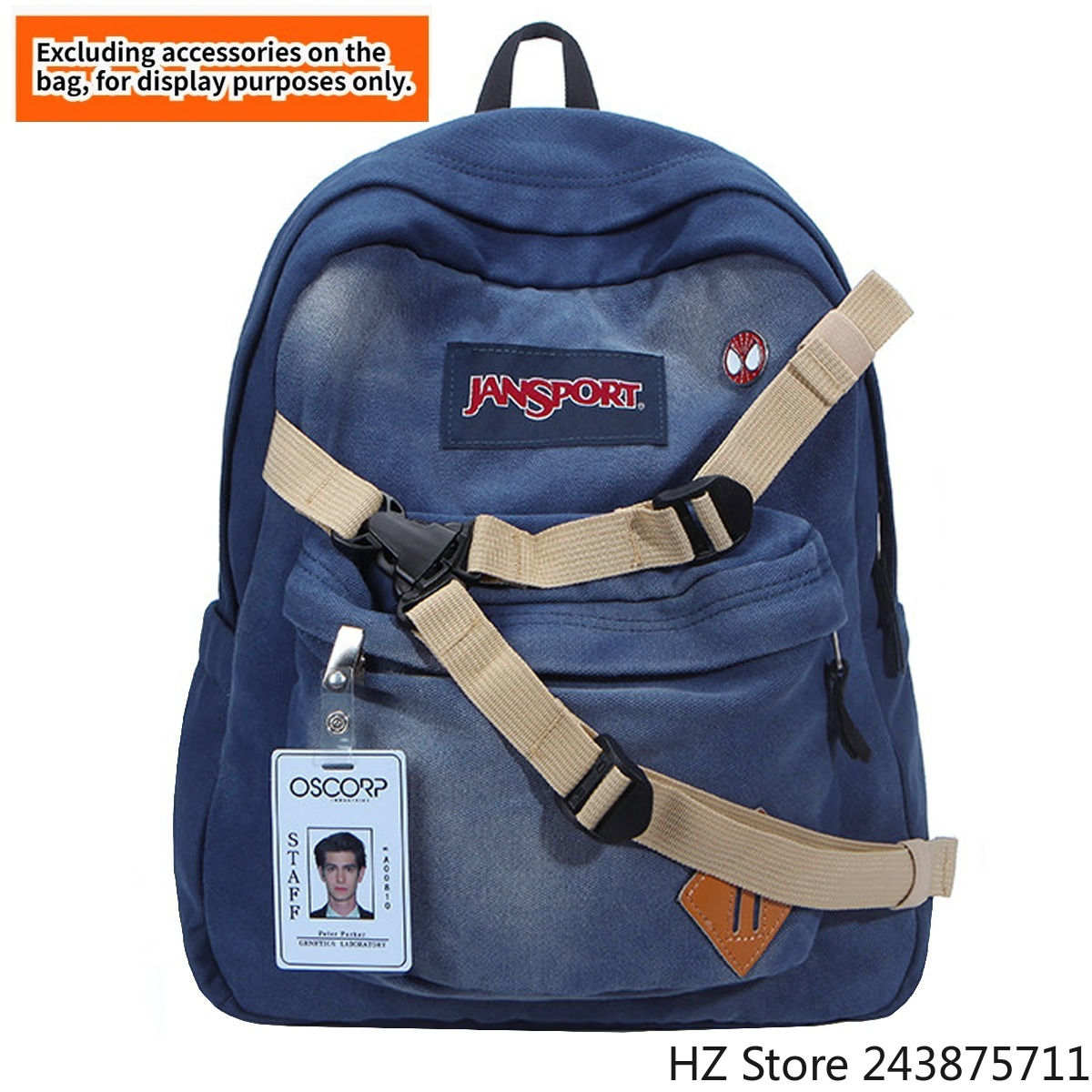 TAMS 2 Spider Denim Backpack B - Men Shoes Models recension och pris