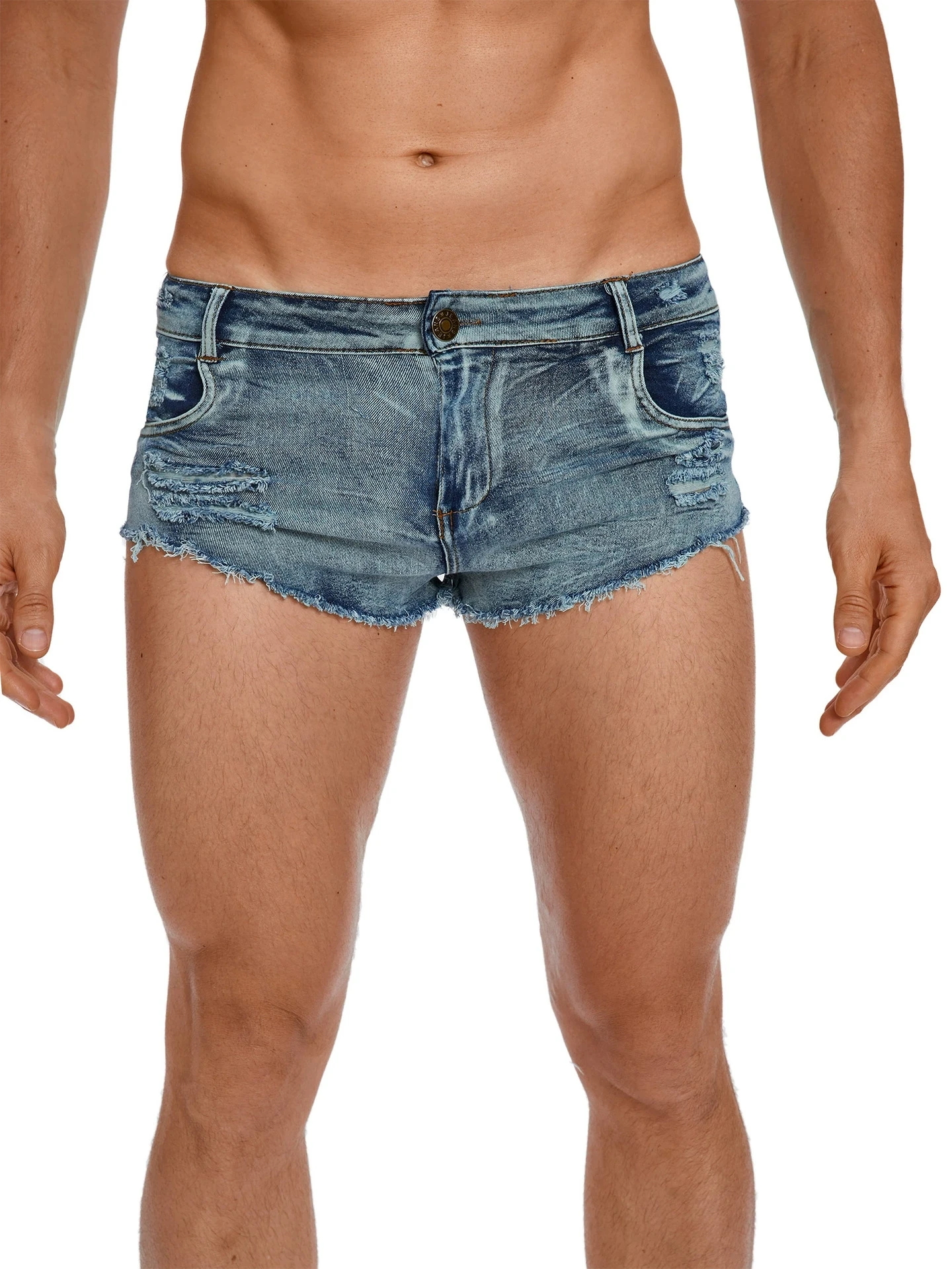 Men's Low Waist Jeans Shorts F - Men'S Shoes With Jeans recension och pris