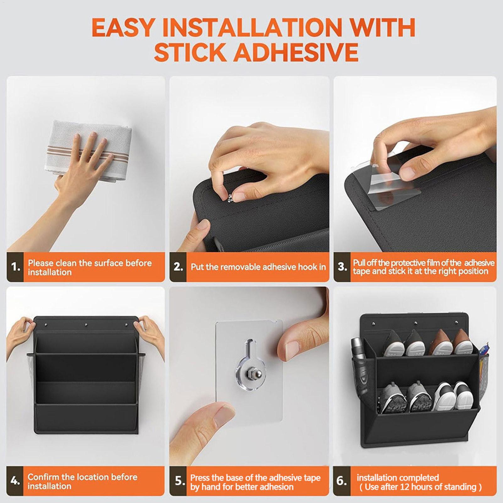 Shoe Storage with Adhesive Tap - Men Shoes Rack recension och pris